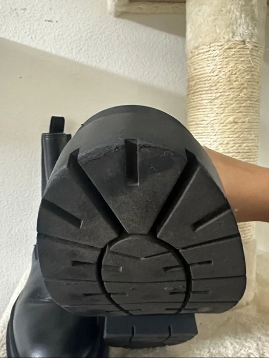 Zara Black Platform Ankle Boots - Women's - Picture 10 of 14